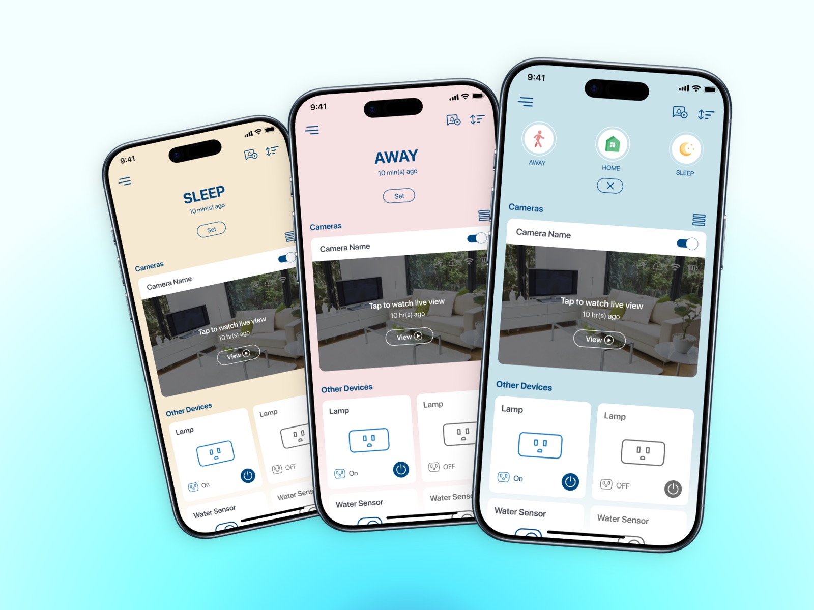 Screens from the shipped 3.0 app.